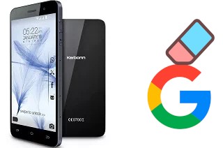 How to delete the Google account in Karbonn Titanium Mach Two S360