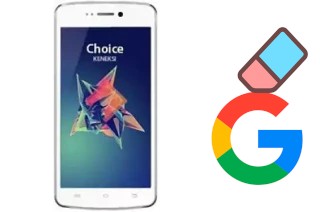 How to delete the Google account in KENEKSI Choice