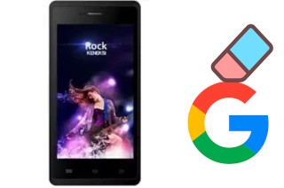 How to delete the Google account in KENEKSI Rock