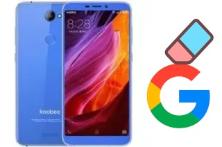 How to delete the Google account in Koobee S509