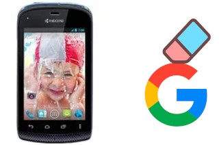 How to delete the Google account in Kyocera Hydro C5170