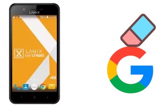 How to delete the Google account in Lanix Ilium LT520