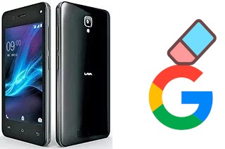 How to delete the Google account in Lava A44