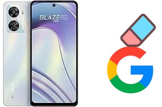 How to delete the Google account in Lava Blaze Pro 5G