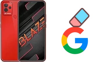 How to delete the Google account in Lava Blaze