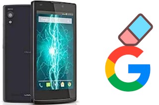 How to delete the Google account in Lava Iris Fuel 60