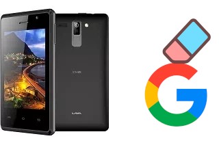 How to delete the Google account in Lava Iris 325 Style