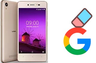 How to delete the Google account in Lava Z50