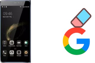 How to delete the Google account in Leagoo Z6