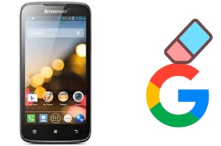 How to delete the Google account in Lenovo A516