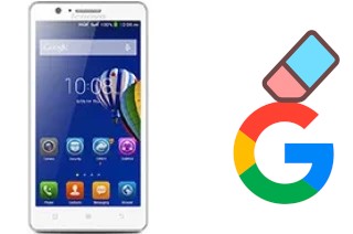 How to delete the Google account in Lenovo A536