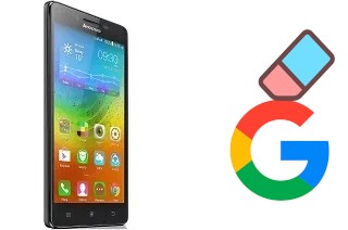 How to delete the Google account in Lenovo A6000