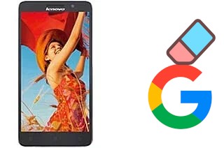 How to delete the Google account in Lenovo A616