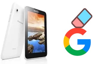 How to delete the Google account in Lenovo A7-30 A3300