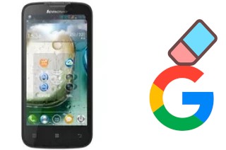 How to delete the Google account in Lenovo A830