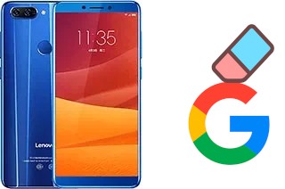 How to delete the Google account in Lenovo K5