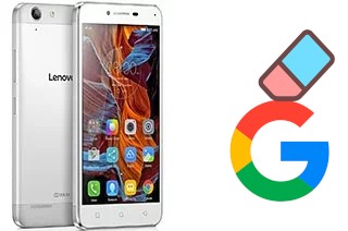 How to delete the Google account in Lenovo Vibe K5 Plus