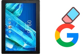 How to delete the Google account in Lenovo moto tab