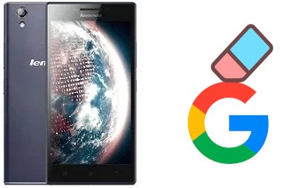 How to delete the Google account in Lenovo P70