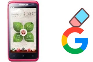 How to delete the Google account in Lenovo S720