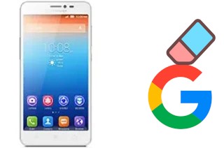 How to delete the Google account in Lenovo S850