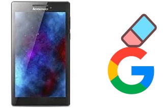 How to delete the Google account in Lenovo Tab 2 A7-30