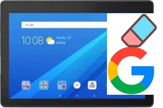 How to delete the Google account in Lenovo Tab E10