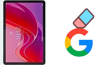 How to delete the Google account in Lenovo Tab M11