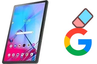 How to delete the Google account in Lenovo Tab P11 5G