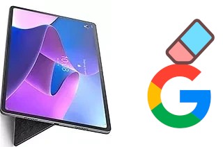 How to delete the Google account in Lenovo Tab P12 Pro