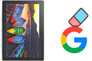 How to delete the Google account in Lenovo Tab3 10