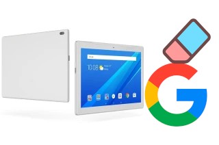 How to delete the Google account in Lenovo Tab4 10