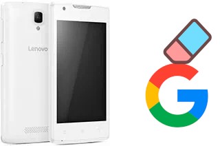 How to delete the Google account in Lenovo Vibe A