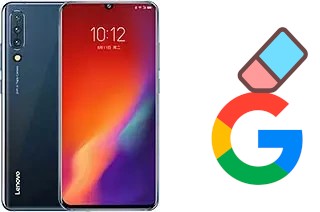 How to delete the Google account in Lenovo Z6