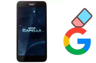 How to delete the Google account in LEXAND S5A3 Capella