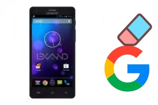 How to delete the Google account in LEXAND S5A4