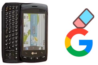 How to delete the Google account in LG C710 Aloha