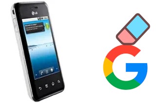 How to delete the Google account in LG Optimus Chic E720