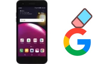 How to delete the Google account in LG Fortune 2