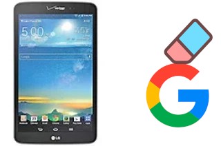 How to delete the Google account in LG G Pad 8.3 LTE