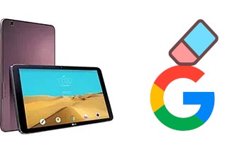 How to delete the Google account in LG G Pad II 10.1