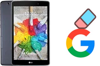 How to delete the Google account in LG G Pad III 8.0 FHD