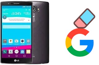 How to delete the Google account in LG G4 Pro