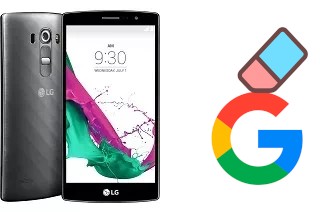 How to delete the Google account in LG G4 Beat