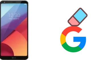 How to delete the Google account in LG G6+