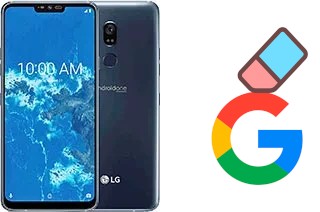 How to delete the Google account in LG G7 One