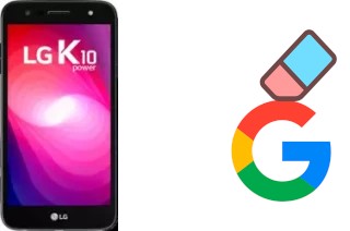 How to delete the Google account in LG K10 Power