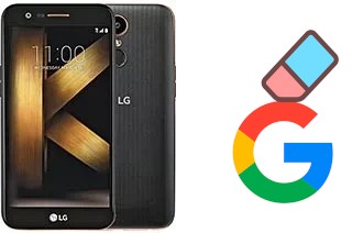 How to delete the Google account in LG K20 plus