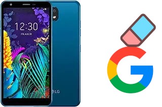 How to delete the Google account in LG K30 (2019)