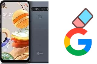 How to delete the Google account in LG K61